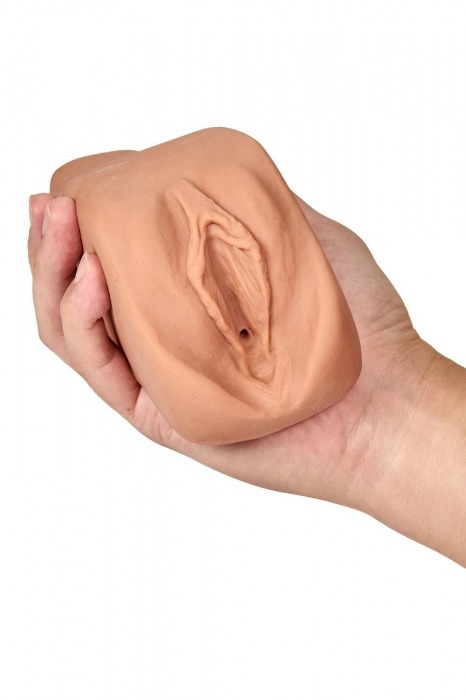 Маструбатор-вагина с вибрацией Soft   Wet Renata Realistic Tan Masturbator - Blush Novelties - в Ельце купить с доставкой