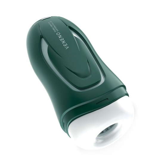 Зеленый вибромастурбатор с голосовым сопровождением Veneno - Rends - в Ельце купить с доставкой