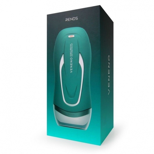 Зеленый вибромастурбатор с голосовым сопровождением Veneno - Rends - в Ельце купить с доставкой