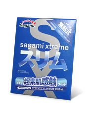 Презерватив Sagami Xtreme FEEL FIT 3D - 1 шт. - Sagami - купить с доставкой в Ельце