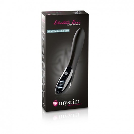 Черный вибратор с миостимуляцией Mystim Electric Eric Black Edition - 27 см. - MyStim - купить с доставкой в Ельце