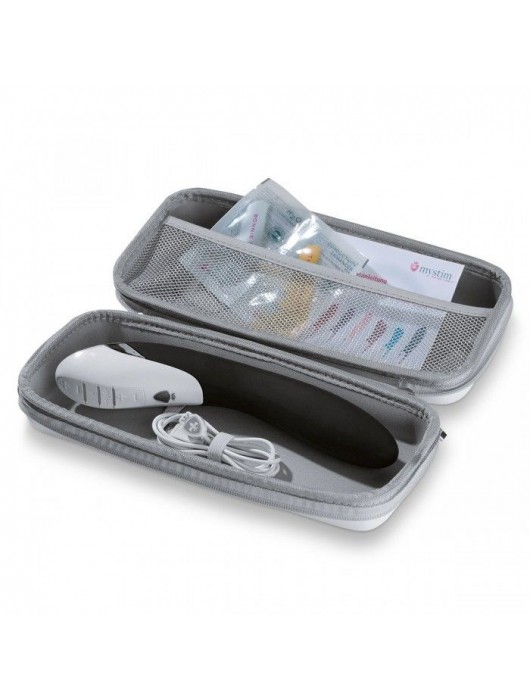 Вибратор с электростимуляцией Sizzling Simon Black Edition - 27 см. - MyStim - купить с доставкой в Ельце