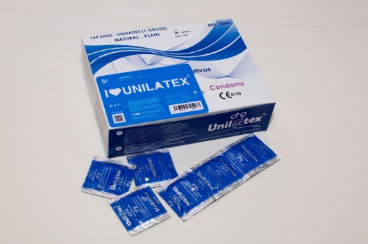 Классические презервативы Unilatex Natural Plain - 144 шт. - Unilatex - купить с доставкой в Ельце