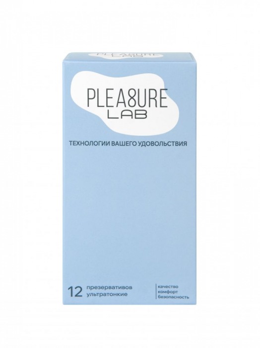 Ультратонкие презервативы Pleasure Lab - 12 шт. - Pleasure Lab - купить с доставкой в Ельце