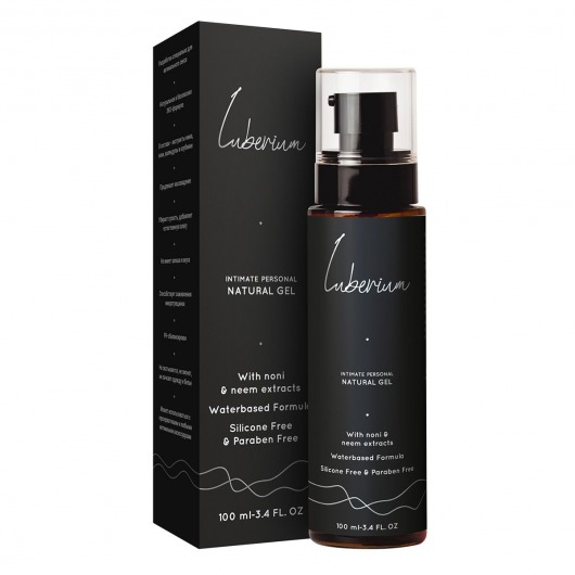 Интимный гель на водной основе с экстрактами нони и нима Luberium Natural Gel - 100 мл. - Luberium - купить с доставкой в Ельце