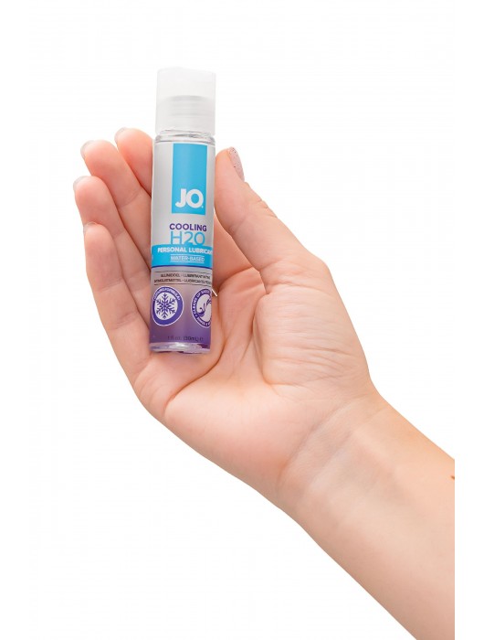 Охлаждающий лубрикант на водной основе JO H2O COOLING - 30 мл. - System JO - купить с доставкой в Ельце