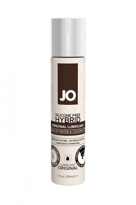 Водно-масляный лубрикант JO Silicon free Hybrid Lubricant ORIGINAL- 30 мл. - System JO - купить с доставкой в Ельце