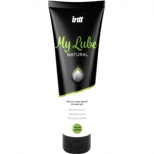 Увлажняющий гель-лубрикант на водной основе  для тела My Lube Natural - 100 мл. - INTT - купить с доставкой в Ельце