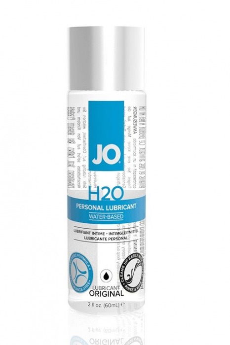Нейтральный лубрикант на водной основе JO Personal Lubricant H2O - 60 мл. - System JO - купить с доставкой в Ельце