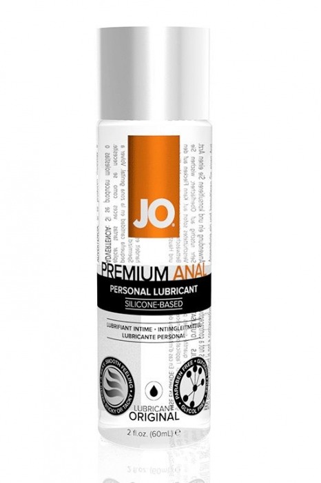 Анальный лубрикант на силиконовой основе JO Anal Premium - 60 мл. - System JO - купить с доставкой в Ельце