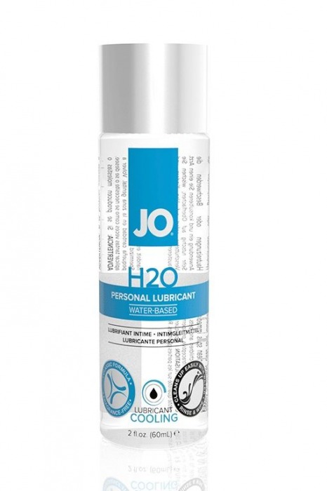 Охлаждающий лубрикант на водной основе JO Personal Lubricant H2O COOLING - 60 мл. - System JO - купить с доставкой в Ельце