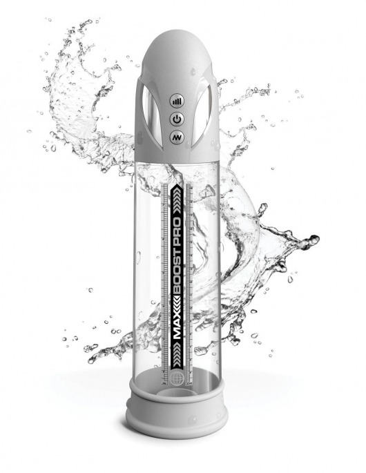 Белая вакуумная автоматическая помпа Max Boost Pro Flow - Pipedream - в Ельце купить с доставкой