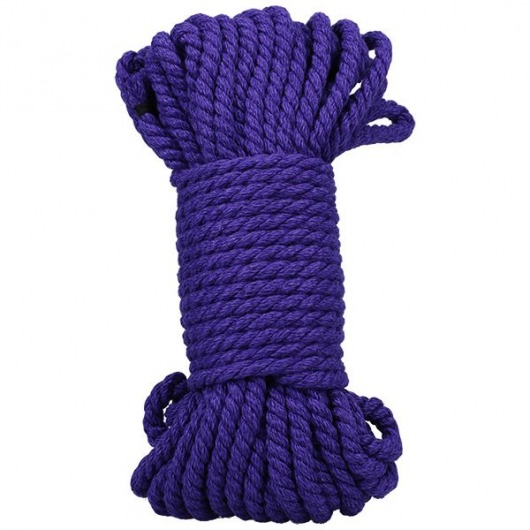 Фиолетовая верёвка для связывания и фиксации Bind Tie - 15,24 м. - Doc Johnson - купить с доставкой в Ельце