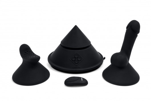 Конусный вибромассажер Cowgirl Cone с 2 насадками - CowGirl - купить с доставкой в Ельце