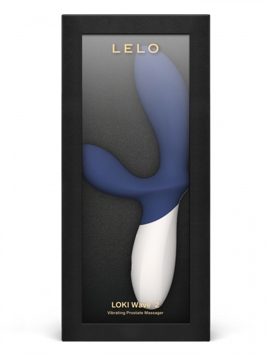 Синий вибромассажер простаты Lelo Loki Wave 2 - 19,6 см. - Lelo - в Ельце купить с доставкой