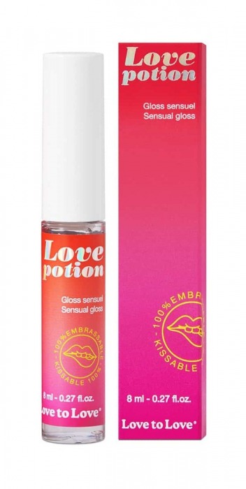 Возбуждающий блеск для губ Love Potion - 8 мл. - Love to Love - купить с доставкой в Ельце