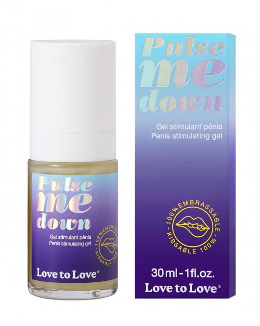 Стимулирующий гель для пениса Pulse Me Down - 30 мл. - Love to Love - купить с доставкой в Ельце