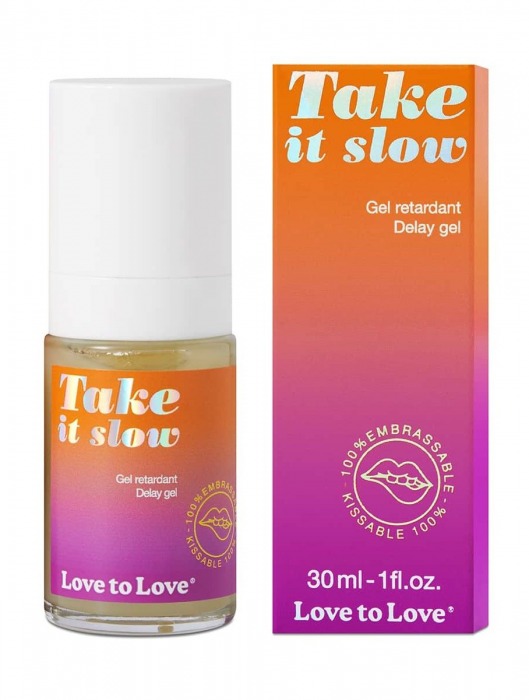 Пролонгирующий гель для мужчин Take It Slow - 30 мл. - Love to Love - купить с доставкой в Ельце