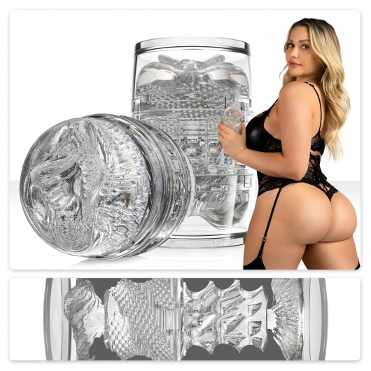 Прозрачный двусторонний мастурбатор Fleshlight Quickshot Mia Malkova - Fleshlight - в Ельце купить с доставкой
