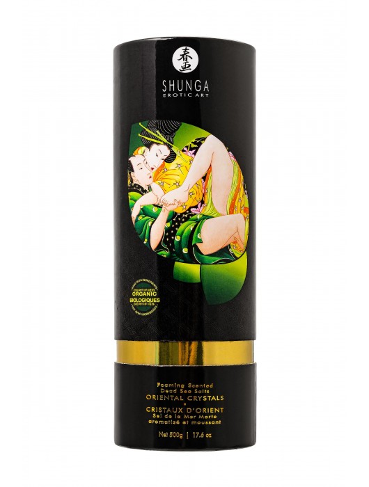 Соль Мёртвого моря для ванны Oriental Crystals «Цветок лотоса» - 500 гр. -  - Магазин феромонов в Ельце