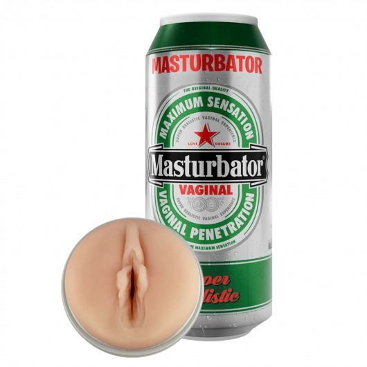 Мастурбатор-вагина Heineken Vagina II - Adrien Lastic - в Ельце купить с доставкой