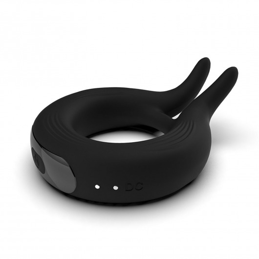 Черное эрекционное кольцо Marry Me Rechargeable Vibrating Cockring - Adrien Lastic - в Ельце купить с доставкой