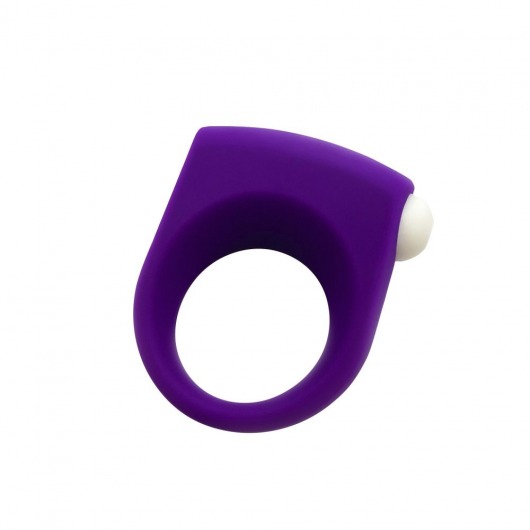 Фиолетовое эрекционное кольцо Puggle Vibrating Ring with Bullet - Adrien Lastic - в Ельце купить с доставкой