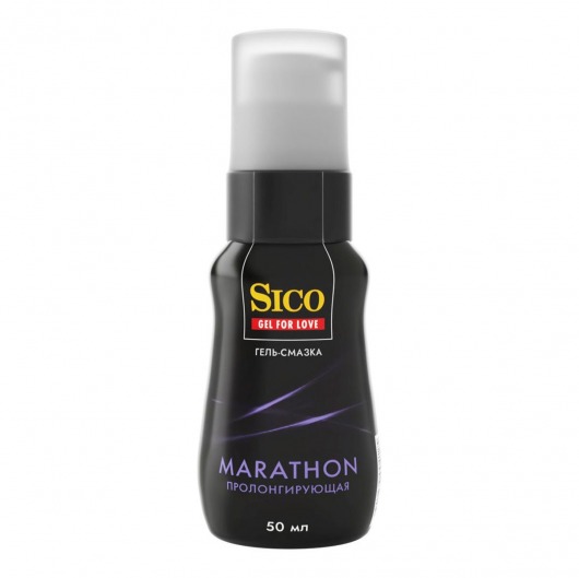 Пролонгирующая гель-смазка Sico Marathon - 50 мл. - Sico - купить с доставкой в Ельце