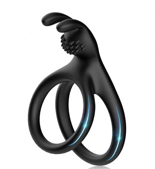 Черное эрекционное кольцо с подхватом мошонки - Boys of Toys - в Ельце купить с доставкой