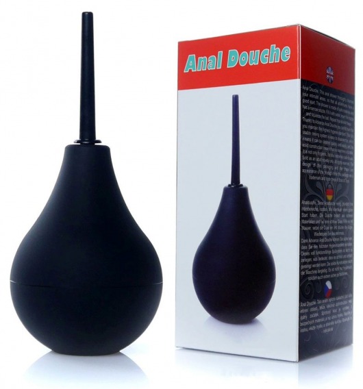Черный интимный душ-спринцовка - Boys of Toys - купить с доставкой в Ельце