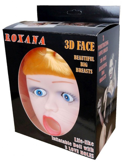 Надувная секс-кукла Roxana 3D - Boys of Toys - в Ельце купить с доставкой