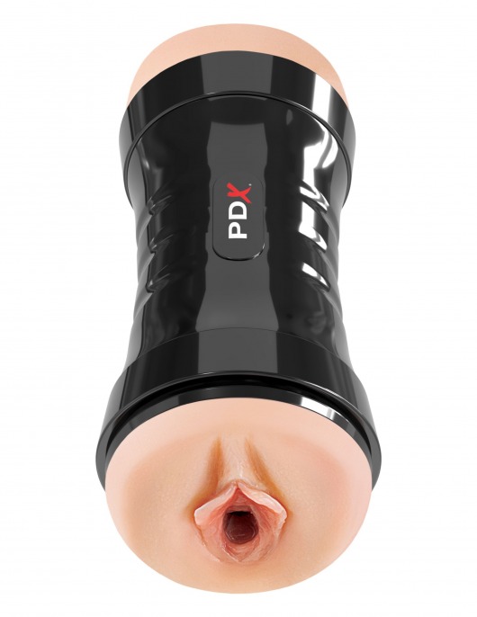 Двусторонний мастурбатор в колбе Super Flip-A-Pussy Over - Pipedream - в Ельце купить с доставкой