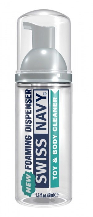 Очищающая пенка для игрушек и тела Toy   Body Cleaner Foamer - 47 мл. - Swiss navy - купить с доставкой в Ельце