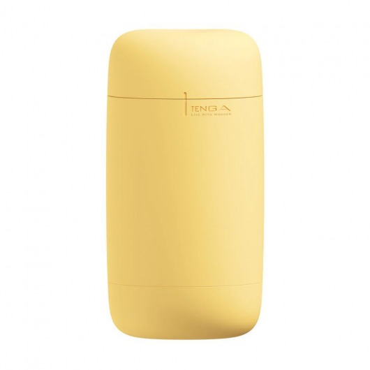 Желтый мастурбатор Tenga Puffy - Tenga - в Ельце купить с доставкой