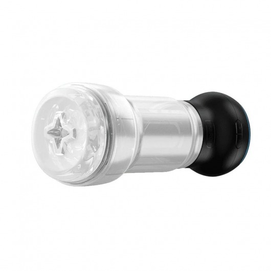 Набор PowerBlow   Feel Pocket Stroker Crystal: мастурбатор и интерактивная насадка - Kiiroo - в Ельце купить с доставкой