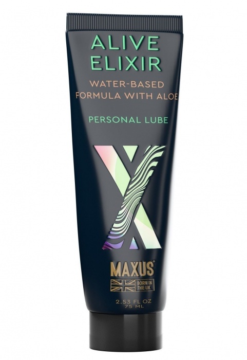 Интимный гель на водной основе MAXUS Alive Elixir - 75 мл. - Maxus - купить с доставкой в Ельце
