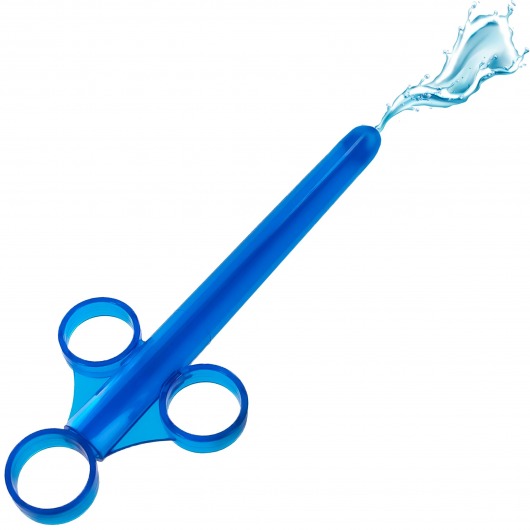 Синий шприц для введения лубриканта XL Lubricant Launcher - XR Brands - купить с доставкой в Ельце