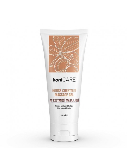 Расслабляющий массажный гель Konicare Horse Chestnut Massage Gel - 200 мл. - KoniCARE - купить с доставкой в Ельце