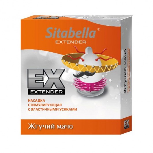 Стимулирующая насадка Sitabella Extender  Жгучий мачо - Sitabella - купить с доставкой в Ельце