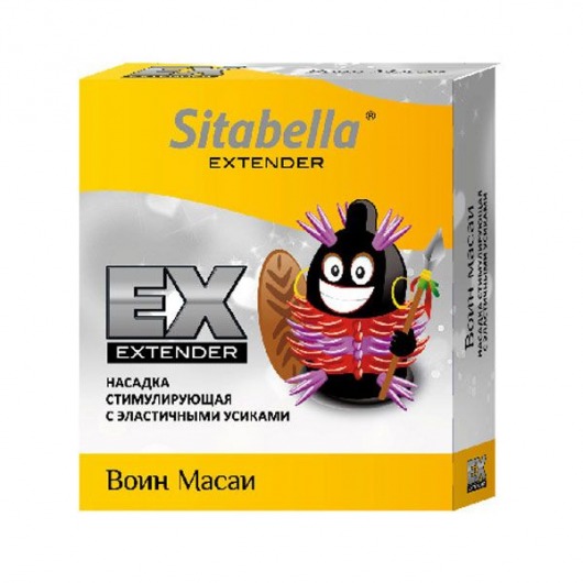 Стимулирующая насадка Sitabella Extender  Воин Масаи - Sitabella - купить с доставкой в Ельце