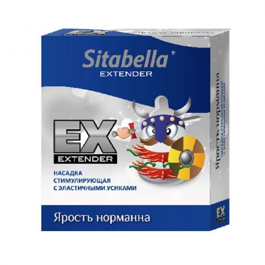Стимулирующая насадка Sitabella Extender  Ярость норманна - Sitabella - купить с доставкой в Ельце