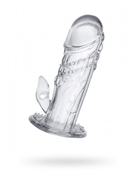 Прозрачная насадка на пенис Uco - 13 см. - A-toys - в Ельце купить с доставкой