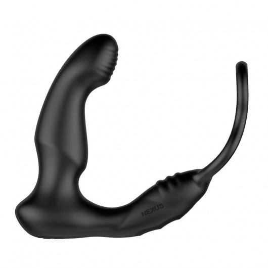 Черный двухмоторный массажер простаты Nexus Simul8 Wave Edition - Nexus Range - в Ельце купить с доставкой