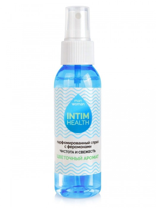 Парфюмированный спрей Intim Health для нижнего белья и тела с цветочным ароматом - 95 мл. -  - Магазин феромонов в Ельце