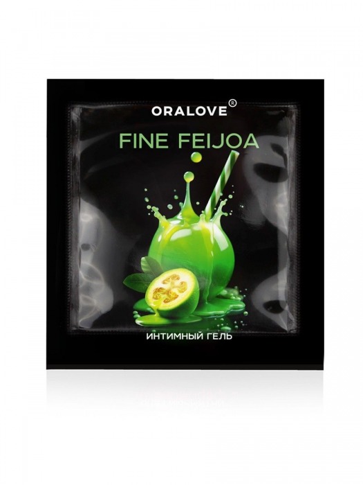 Саше съедобной оральной смазки OraLove с ароматом фейхоа - 3 гр. - Биоритм - купить с доставкой в Ельце