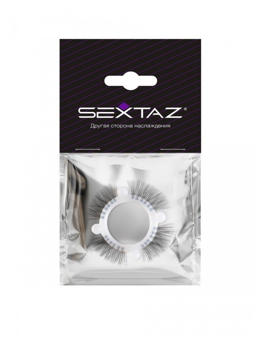 Эластичное кольцо с «ресничками» и 4 шариками - Sextaz - в Ельце купить с доставкой
