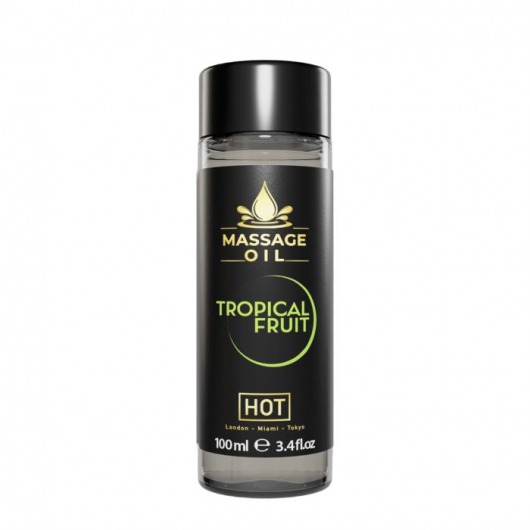 Массажное масло c ароматом тропических фруктов Massage Oil - 100 мл. - HOT - купить с доставкой в Ельце