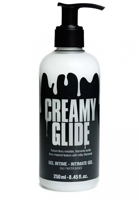 Лубрикант на водной основе Creamy Glide с консистенцией спермы - 250 мл. - Strap-on-me - купить с доставкой в Ельце
