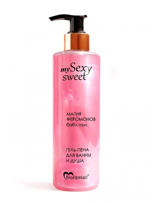 Гель-пена для ванны и душа Sexy Sweet с феромонами и ароматом бабл-гам - 200 мл. -  - Магазин феромонов в Ельце