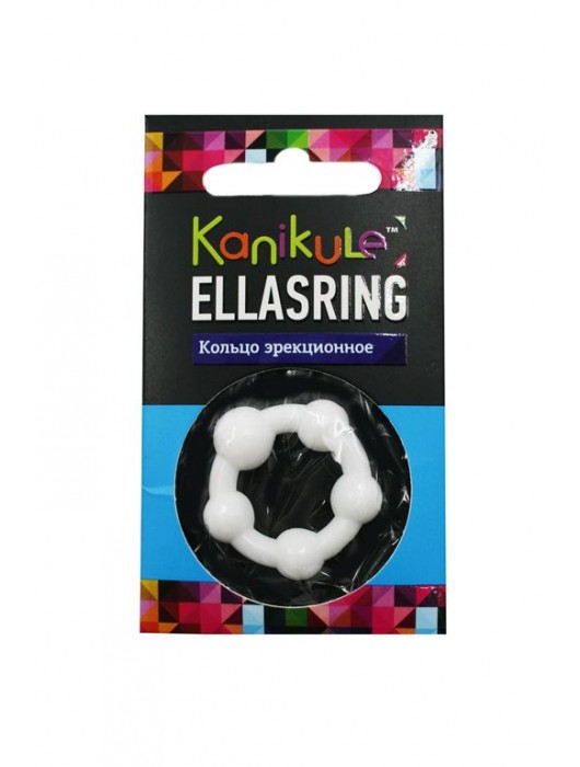 Цветное эрекционное кольцо с шариками Ellasring - Sitabella - в Ельце купить с доставкой